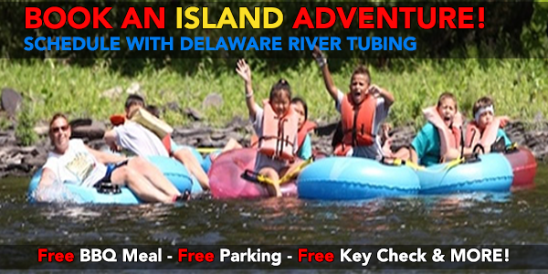 Schedule with Delaware River Tubing
